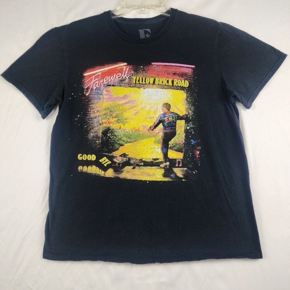 Elton John Farewell Yellow Brick Road Tour 2022 Concert Tee Size Medium